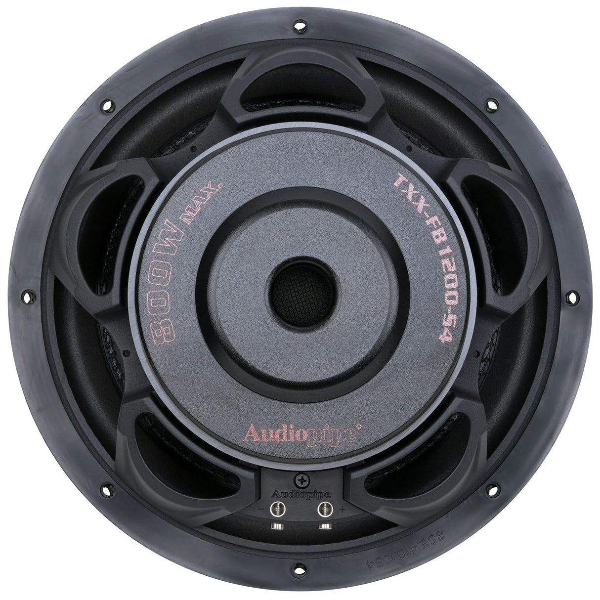 Audiopipe TXX-FB1200-S4 12" 400W RMS Shallow Mount Subwoofer SVC 4-Ohm Audiopipe