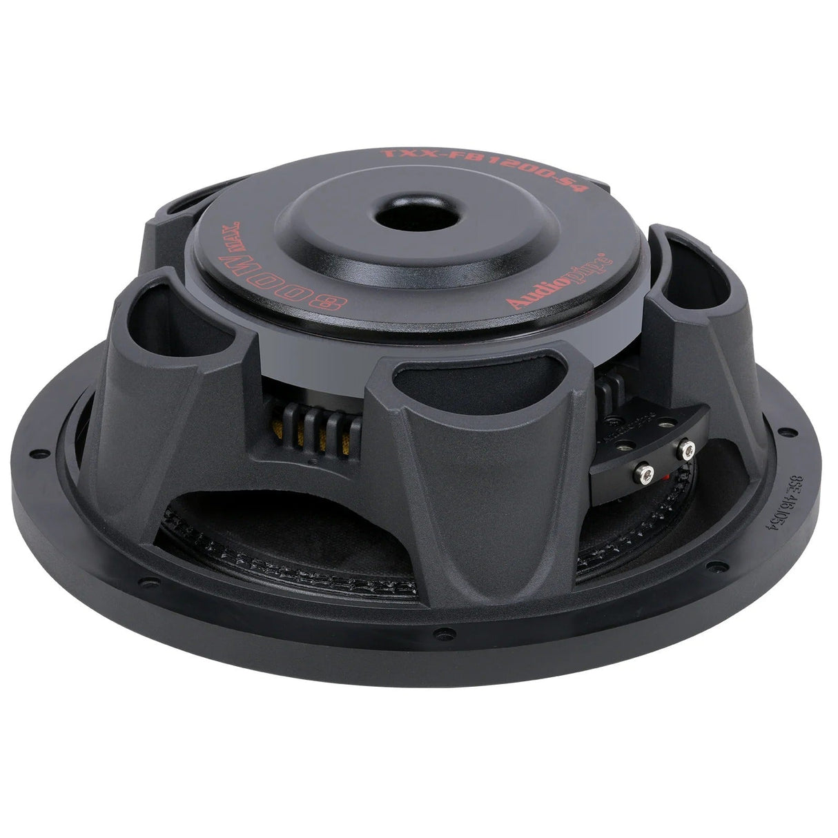 Audiopipe TXX-FB1200-S4 12" 400W RMS Shallow Mount Subwoofer SVC 4-Ohm Audiopipe