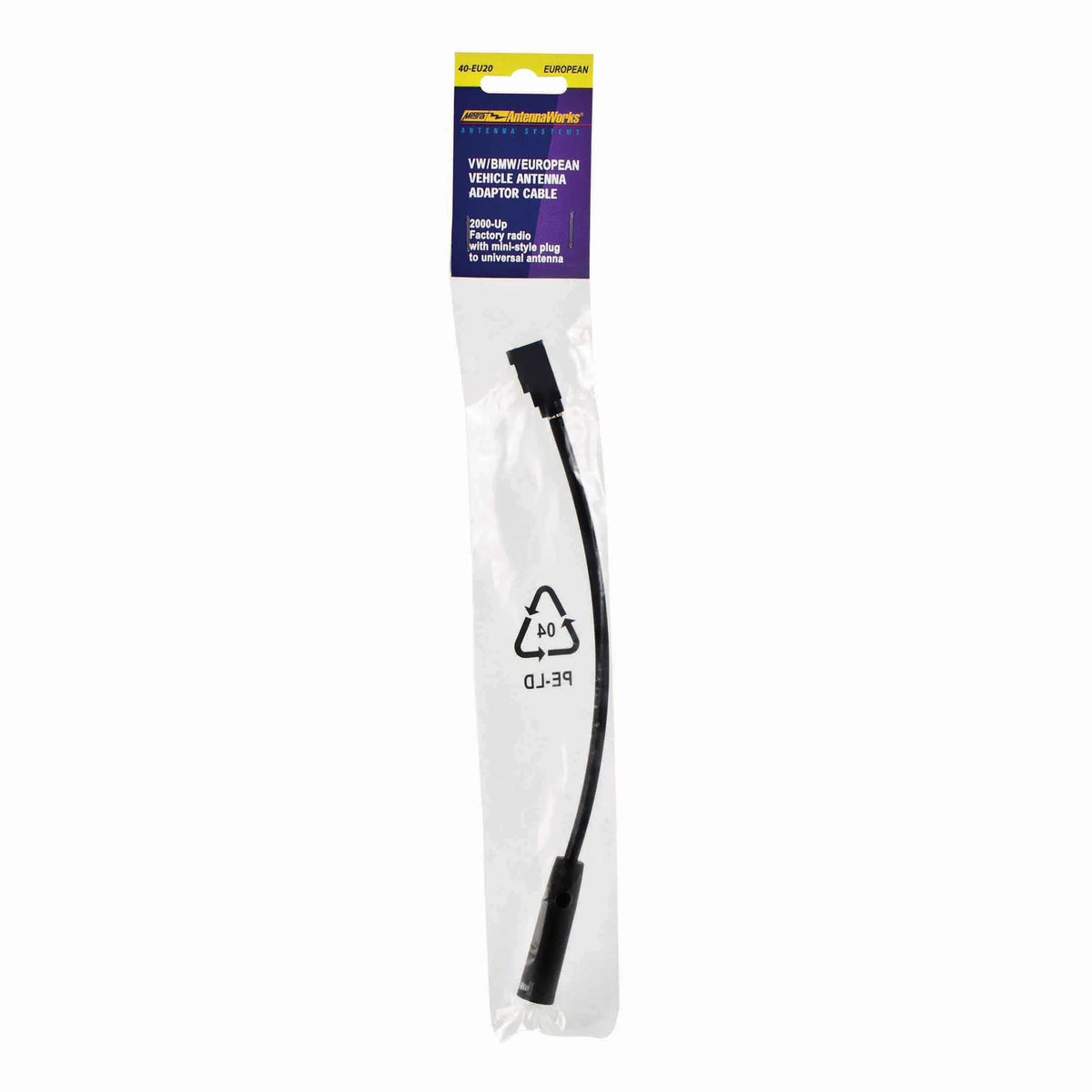 Metra 40-EU20 Vehicle Antenna Adapter 2000-Up Female Motorola-Female Fakra