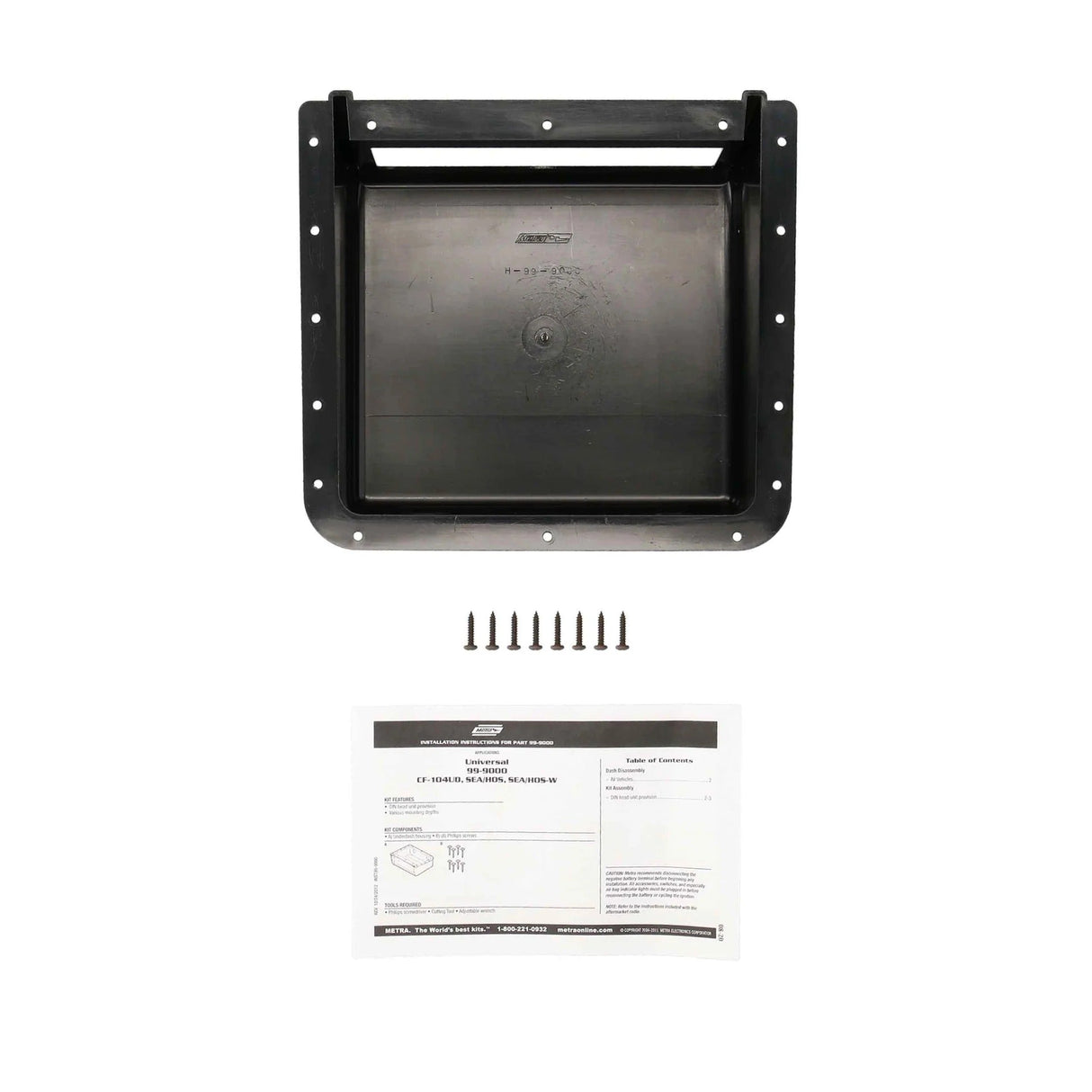 Metra 99-9000 Universal Single DIN Housing Metra