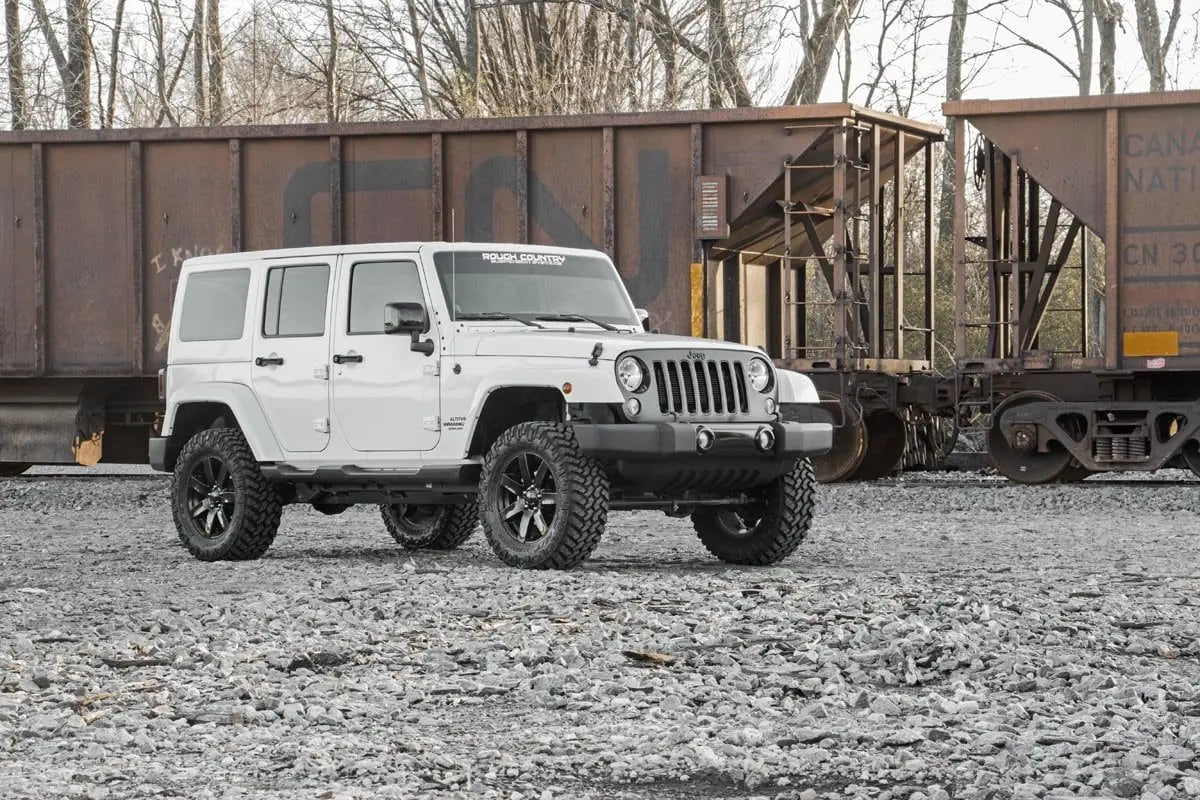 Rough Country 2.5 Inch Suspension Lift Kit Jeep Wrangler JK 4-Door 2WD/4WD 2007-2018 67930