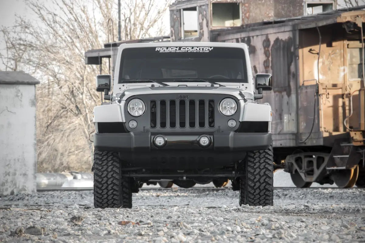 Rough Country 2.5 Inch Suspension Lift Kit Jeep Wrangler JK 4-Door 2WD/4WD 2007-2018 67930