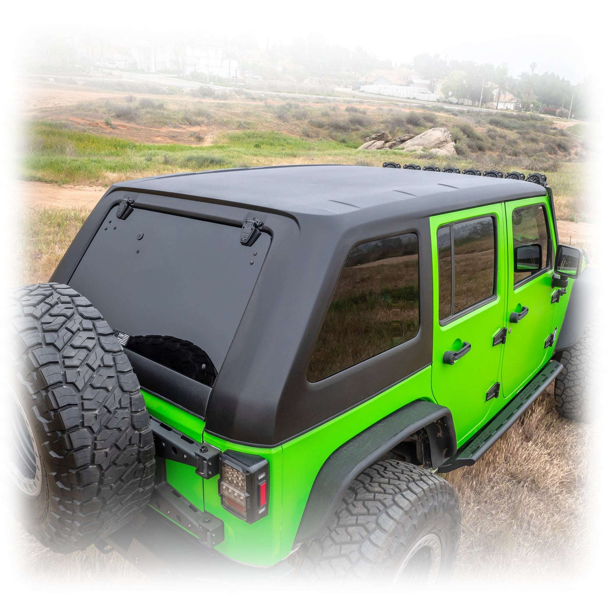 Jeep JK 4 Door Fastback Hard Top | 2007–2018 Turn Offroad
