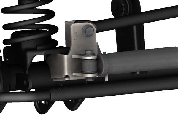 Jeep JK Front Axle OTK Track Bar Bracket