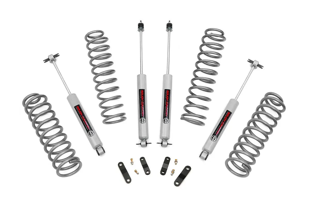 Rough Country 2.5 Inch Suspension Lift Kit Jeep Wrangler JK 4-Door 2WD/4WD 2007-2018 67930