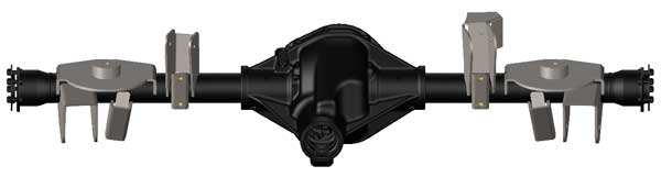 Jeep TJ OEM Rear Axle Bracket Kit