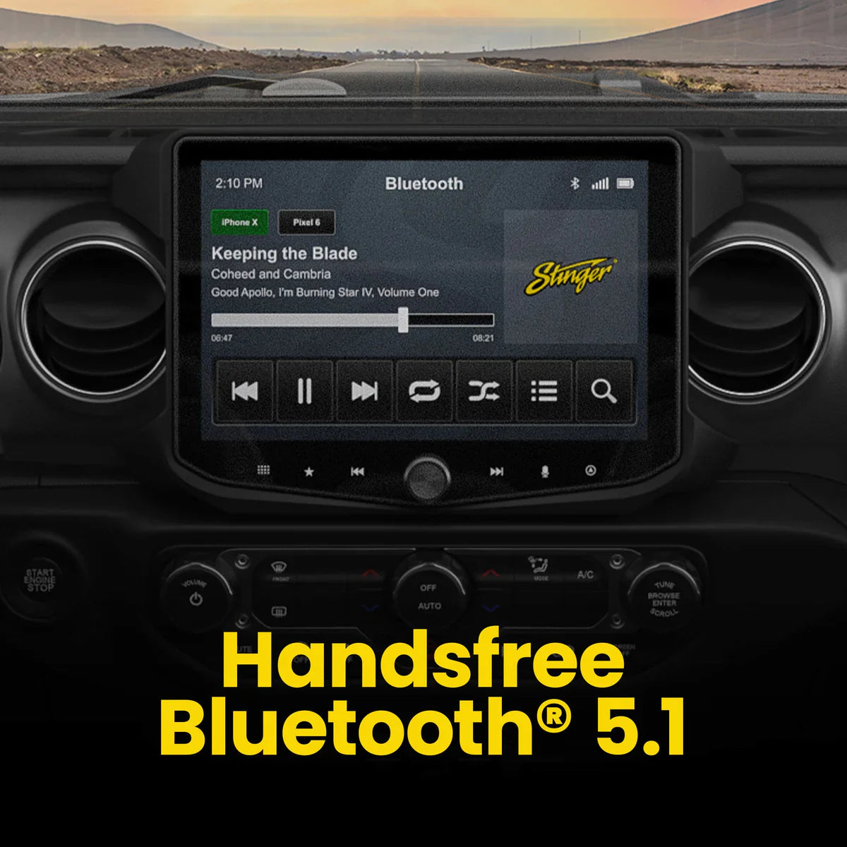Stinger HORIZON10 10" Radio Fully Integrated Kit W/ Vehicle And Off-Road I '18-'23 Jeep JL Wranglers/ '20-'23 Jeep JT Gladiators