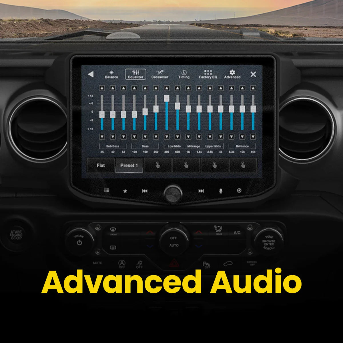 Stinger HORIZON10 10" Radio Fully Integrated Kit W/ Vehicle And Off-Road I '18-'23 Jeep JL Wranglers/ '20-'23 Jeep JT Gladiators