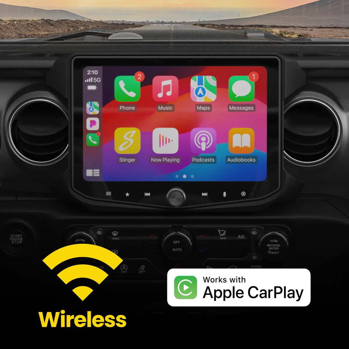 Stinger HORIZON10 10" Radio Fully Integrated Kit W/ Vehicle And Off-Road I '18-'23 Jeep JL Wranglers/ '20-'23 Jeep JT Gladiators