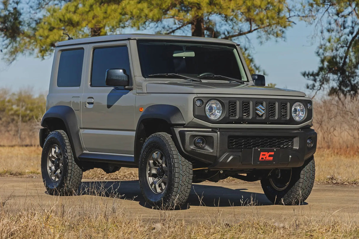 Rough Country 2 Inch Lift Kit Suzuki Jimny 3-Door 4WD 2018-2026 17000A