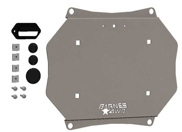 JK License Plate Relocation Kit