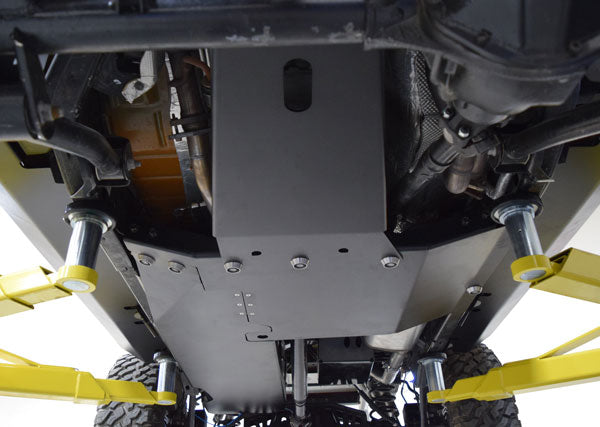 Jeep JKU 4 Door Skid Plate Kit 2007-2018
