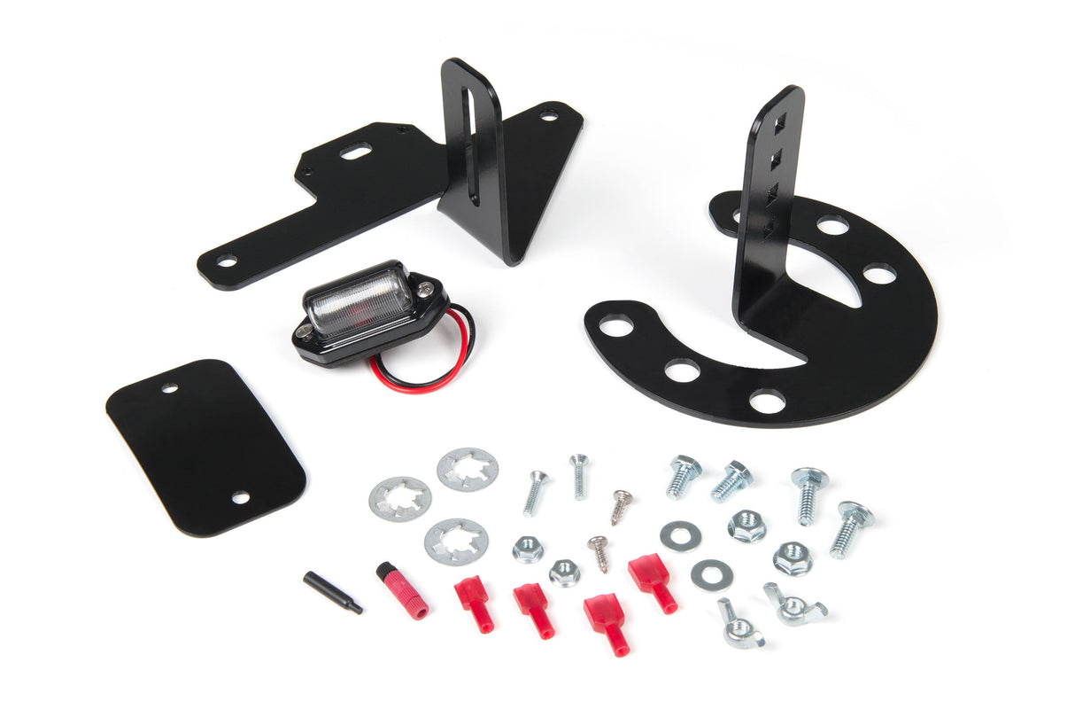 Spare Tire License Plate Mount | Wrangler YJ, TJ, LJ and JK JKS Manufacturing