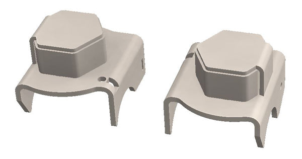 JL-JT Front Axle Coil Spring Brackets