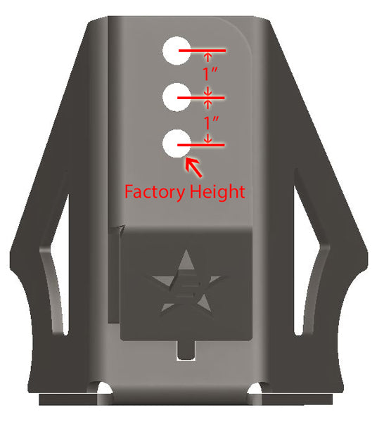 JL Rear Trackbar Bracket