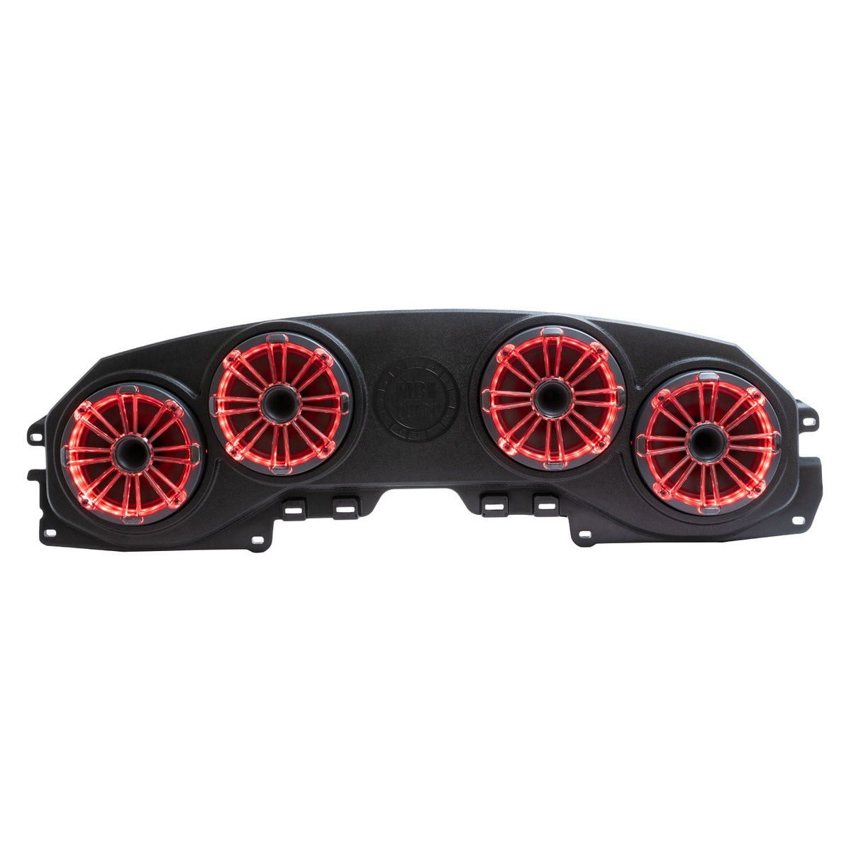 MB Quart Tuned Rear Soundbar with 8 Inch Compression Horn Speakers, Enclosure, with RGB LED Lighting option I '18-'23 JL Wrangler/ '20-'23 JT Gladiator