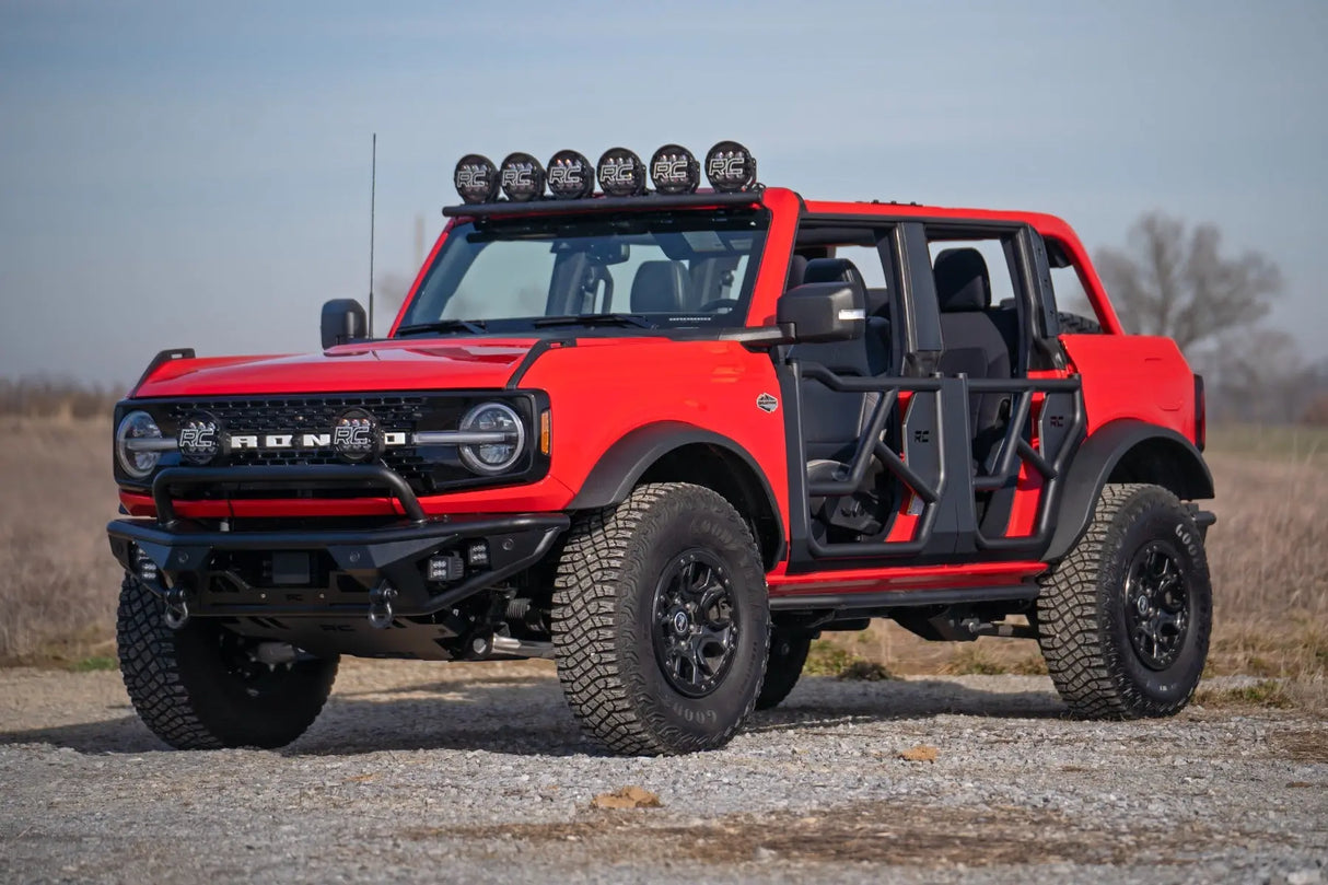 Rough Country Tubular Doors 4-Door Ford Bronco 4WD 2021-2026 10658