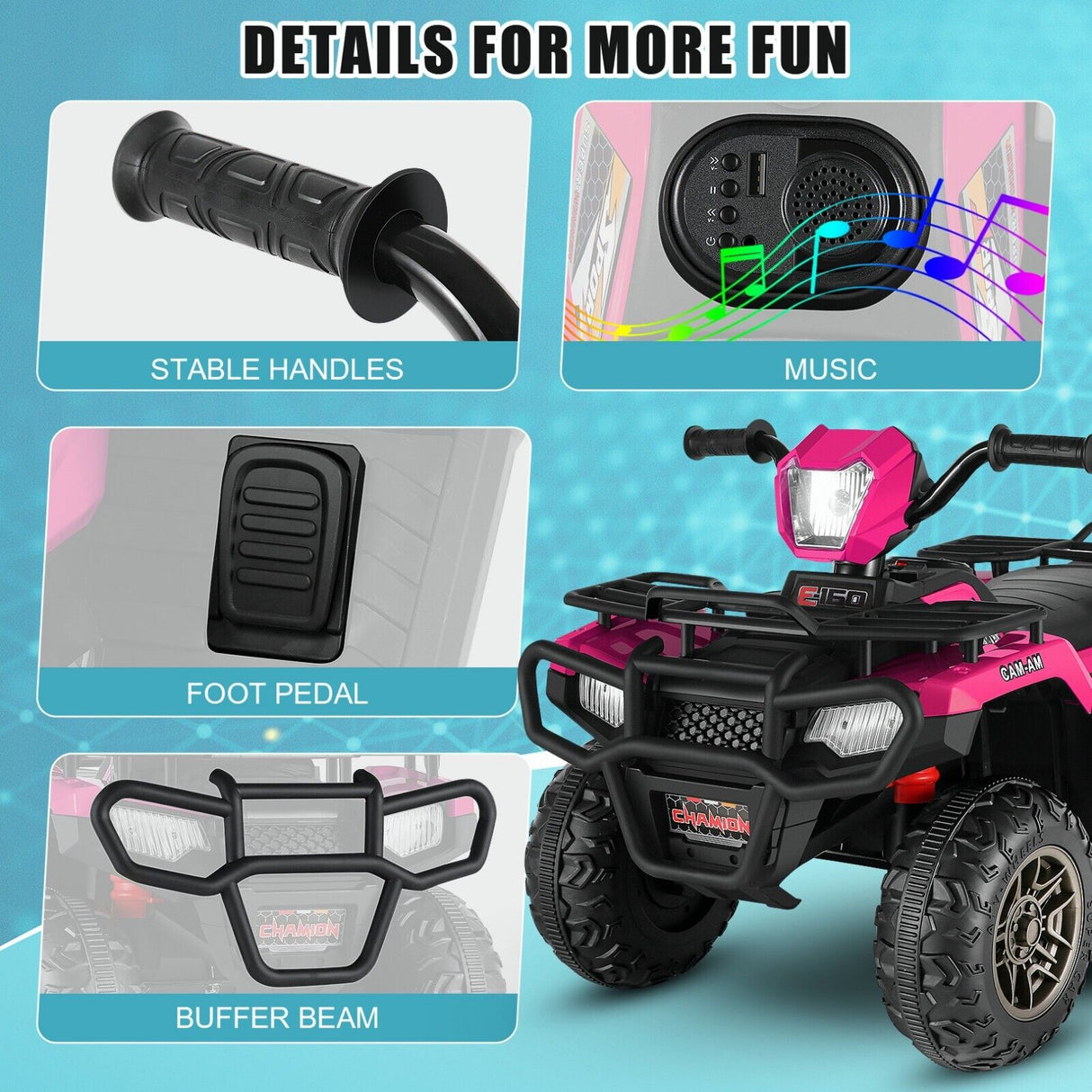 Kid Ride on Electric Car with Remote Control - Perfect Gift for Children (24/12V)
