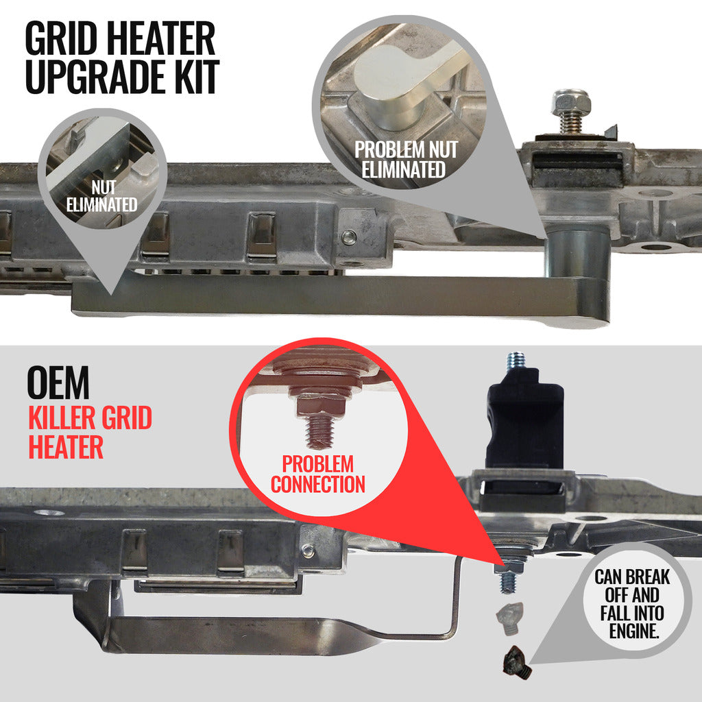 KILLER GRID HEATER UPGRADE KIT DODGE/RAM 6.7L CUMMINS 2500/3500 PICK-UP 3500/4500/5500 CAB & CHASSIS 2007-2024