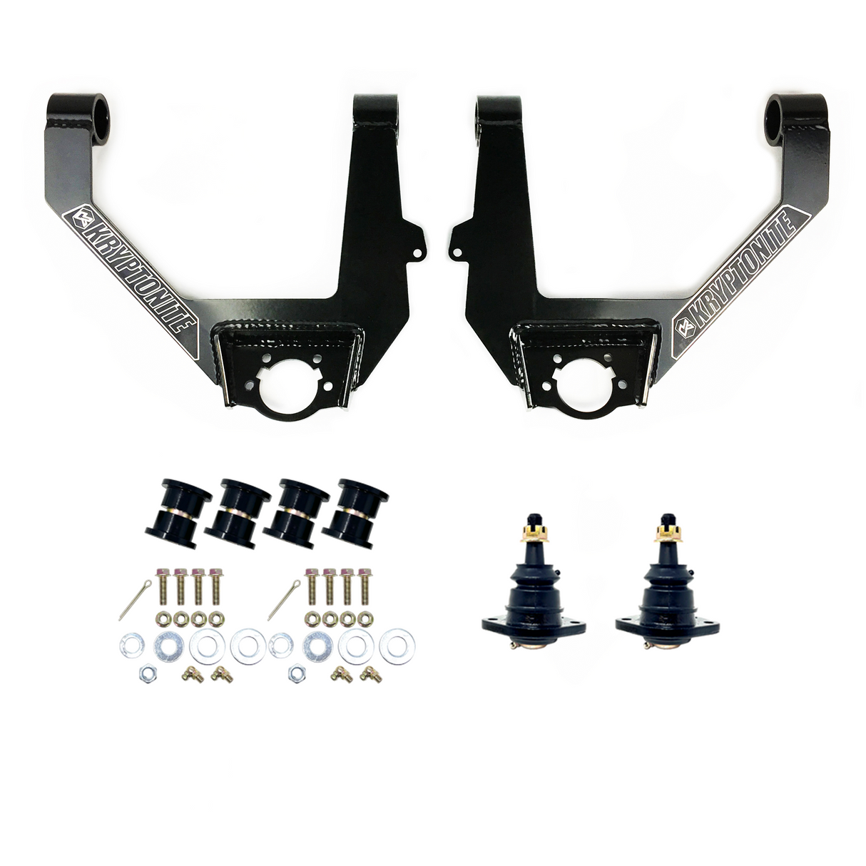 KRYPTONITE UPPER CONTROL ARM KIT FOR 1/2 TON 6-LUG CHEVY/GMC TRUCKS 2007–2018