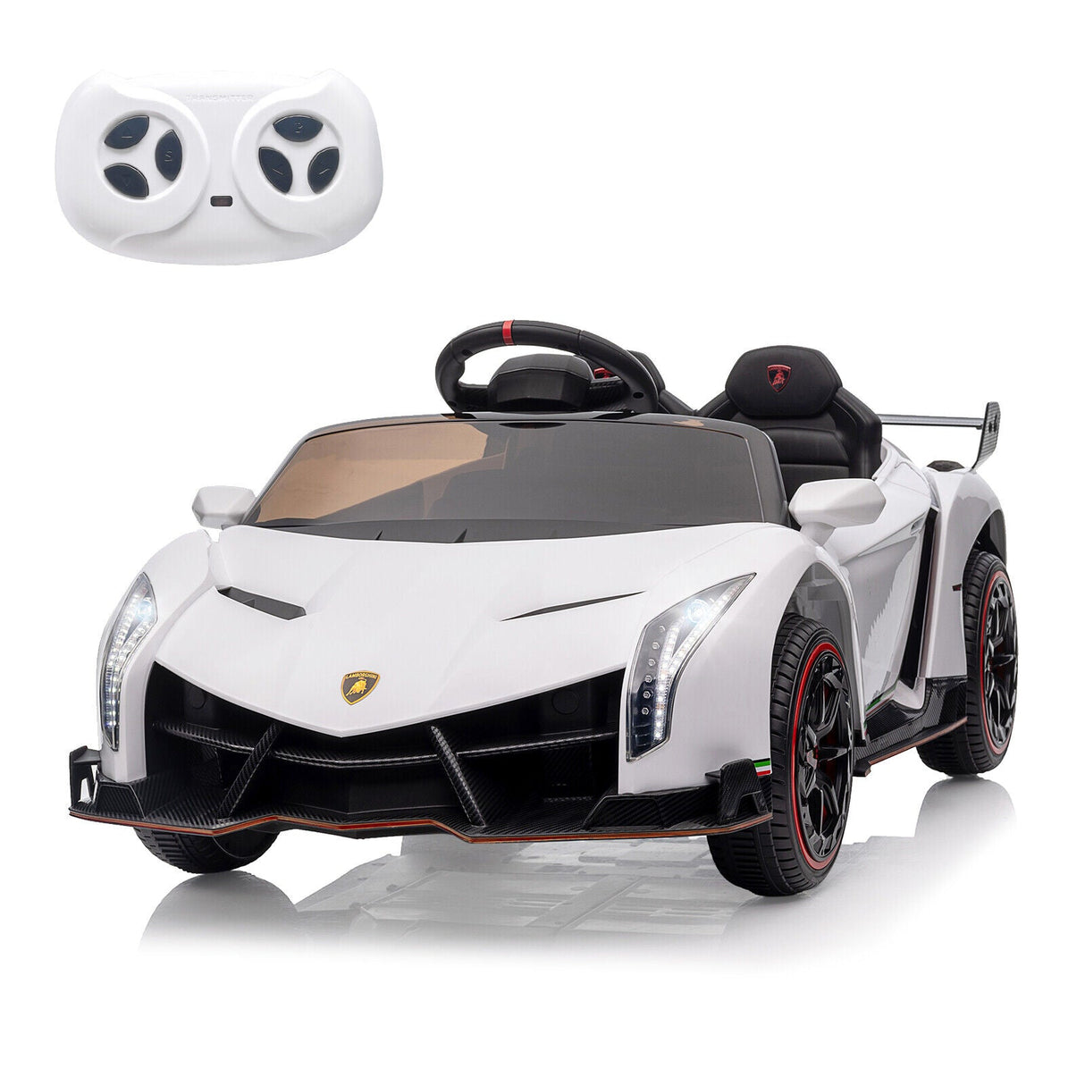 Licensed Lamborghini 12V Electric Ride-On Car for Kids with Remote Control