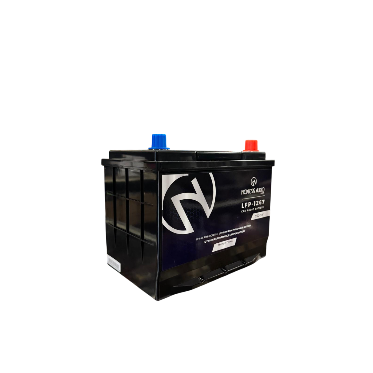 Nemesis Audio LFP-1267 67 AH 7500W Lithium Battery