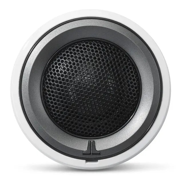 JL Audio M6-100CT-CS-GwGm 1" 150W Marine Component Tweeters - Gloss White Sports Grilles (Pair) JL Audio