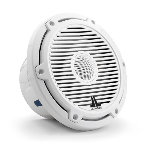 JL Audio M6-770X-C-3Gw 7.7" Marine Coaxial Speakers-Gloss White Sports Grills (Pair)