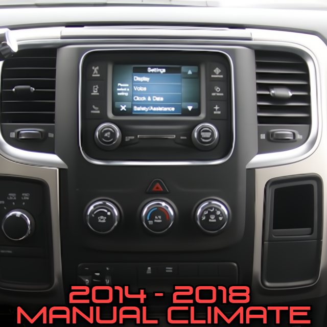Dodge RAM 2014-2023 Workshop 12 Tesla-Style Screen Workshop 12