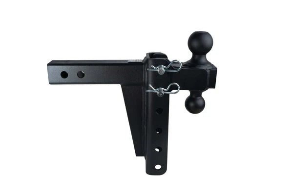 Bulletproof Medium Duty 6" Drop or Rise Hitch - 2" Box Steel Shank
