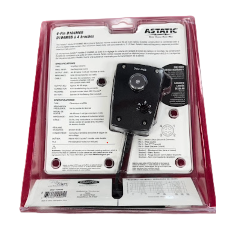 Mobile Power Microphone, 4-Pin Mobile