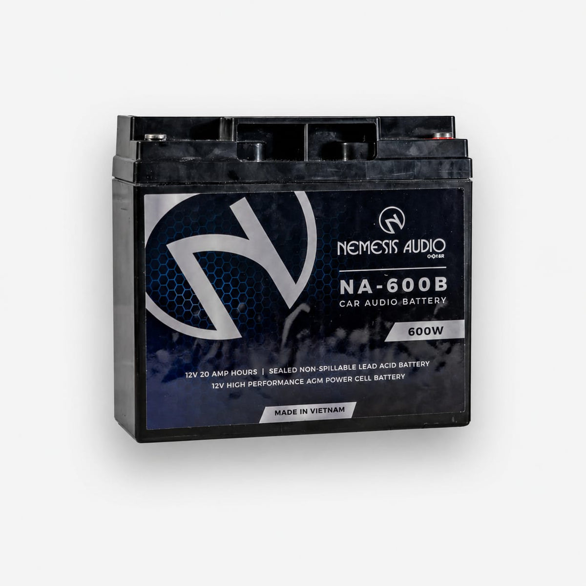 Nemesis Audio NA-600B 20AH 600W AGM Power Cell 12V Battery