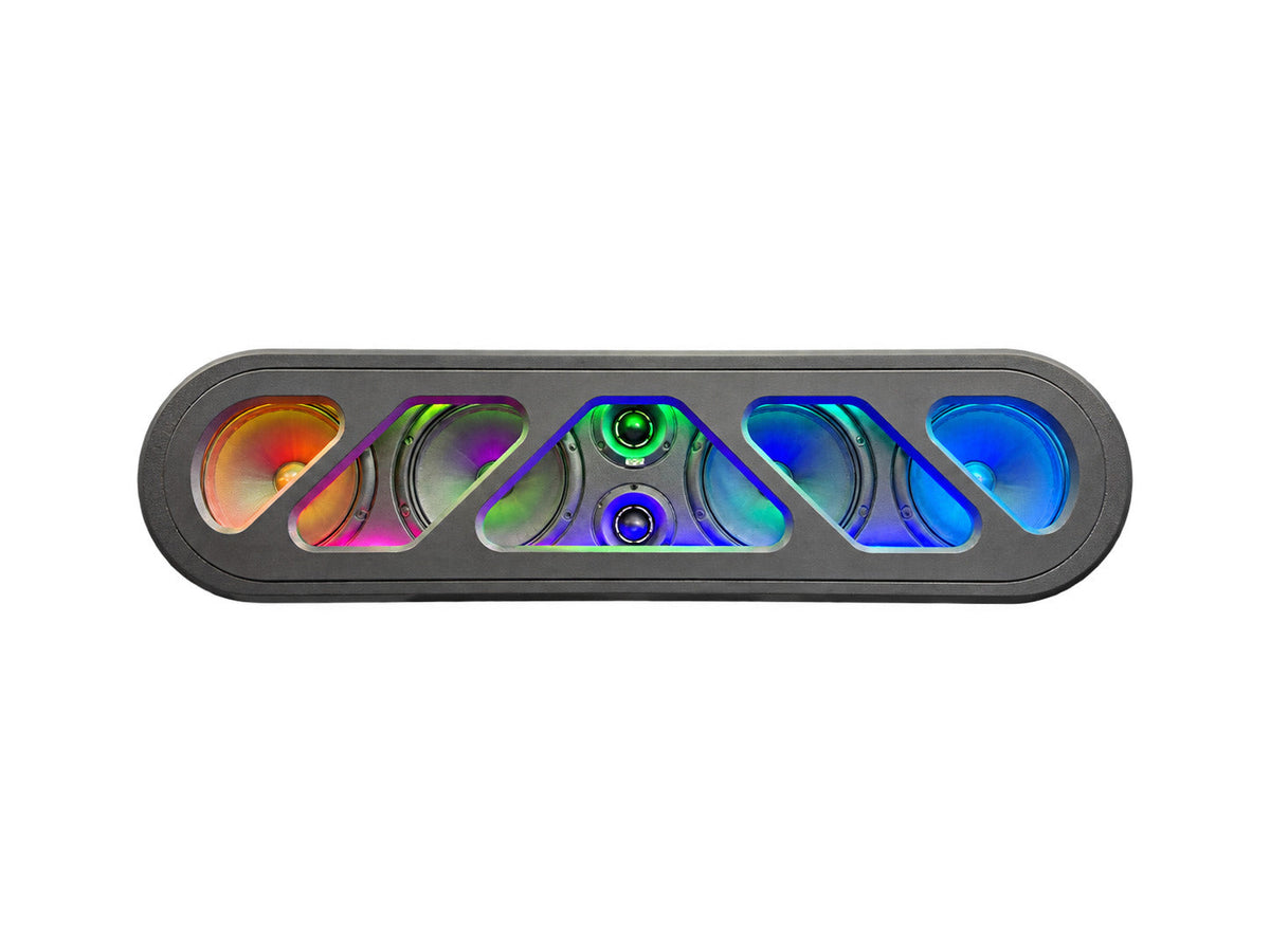 (4) Sylvester NEO Speaker Rack Bundle w/ Beauty Panel & LEDs