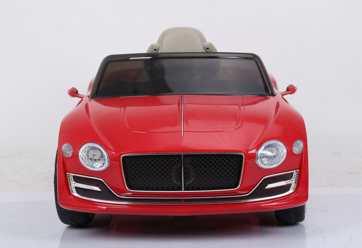 Bentley Kids Electric Ride On Car Toy Racer with 2-Speed and Remote Control - Licensed US Version