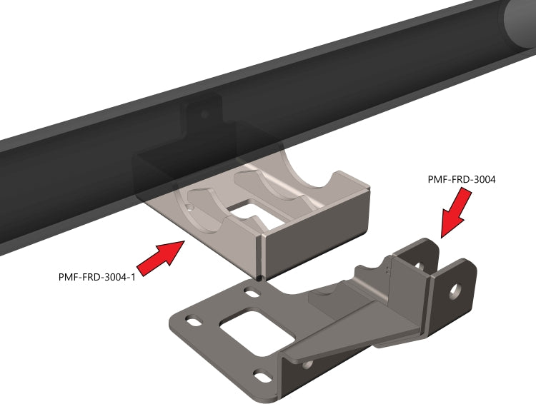 OEM Trackbar Mount Repair Bracket (1999.5-2004 F250/350) PMF Suspension