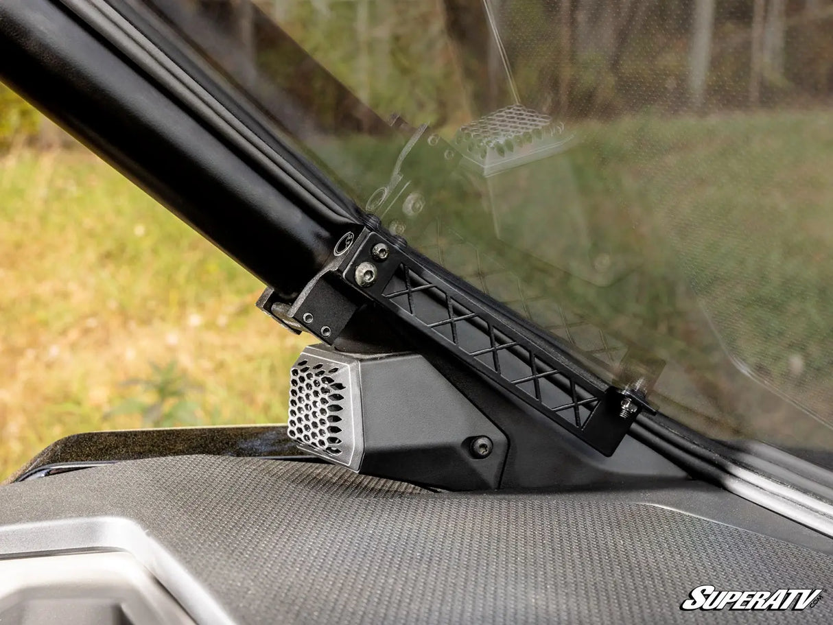 SuperATV Polaris RZR Pro R Scratch-Resistant Full Windshield