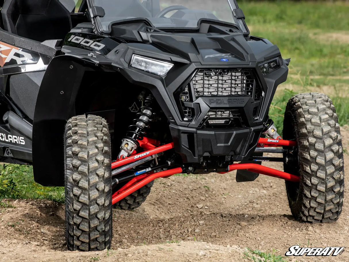 SuperATV Polaris RZR XP Turbo High Clearance 1.5" Forward Offset A-Arms