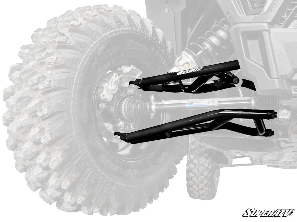 SuperATV Polaris RZR XP Turbo High Clearance 1.5" Forward Offset A-Arms
