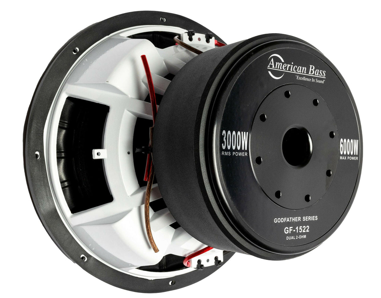 Power Pack: 2 Godfather 15 Subwoofers + Godfather Comp 7D Amplifier