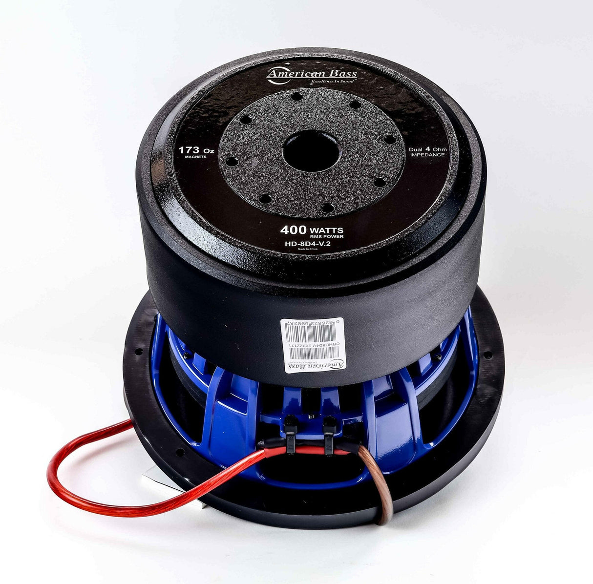 Power Pack: 2 HD 8 Subwoofers + VFL Hybrid 4800.1 Amplifier