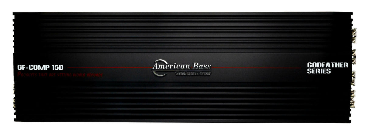 Power Pack: 2 King 12 Subwoofers + Godfather Comp 15D Amplifier