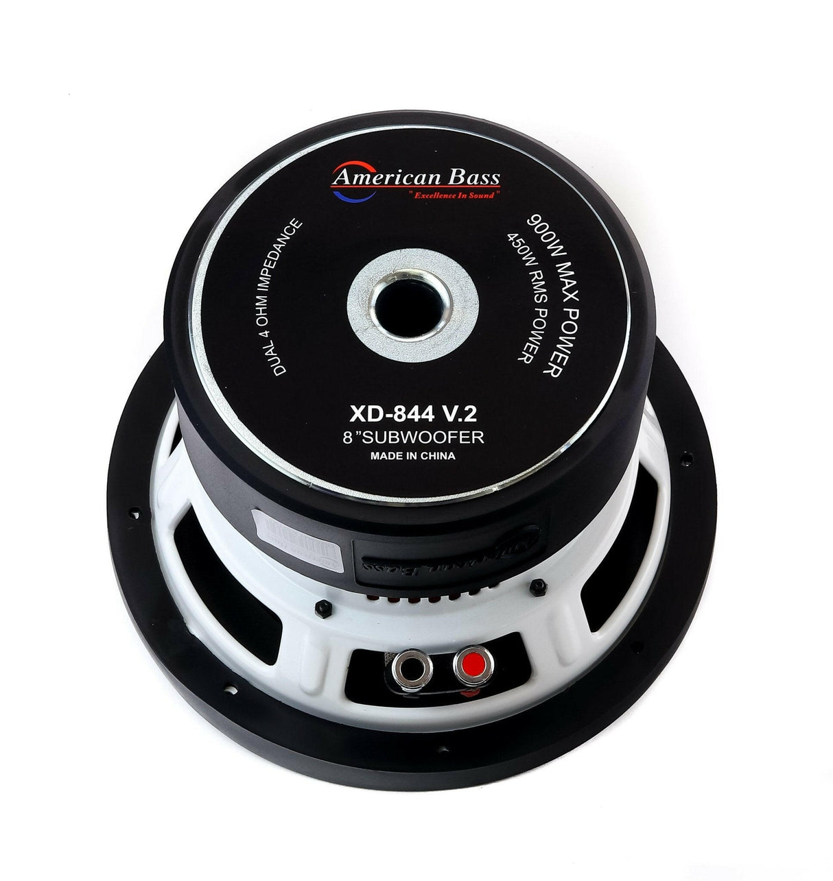 Power Pack: 2 XD 844 Subwoofers + VFL Stealth 3000.1D Amplifier