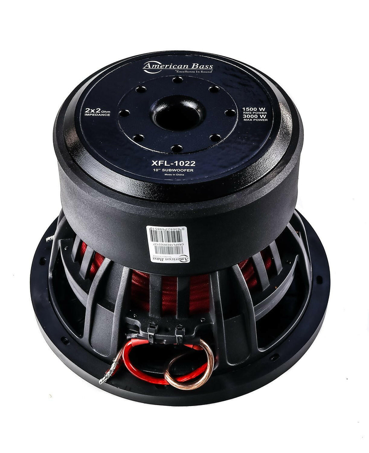 Power Pack: 2 XFL 10” Subwoofers + VFL Comp 1K Amplifier Bundle