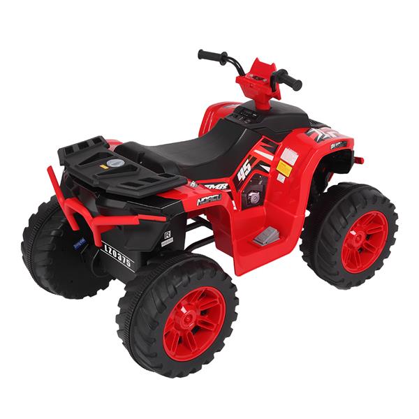 Premium 12V Dual Drive Electric Ride-On Car with LED Lights for Kids