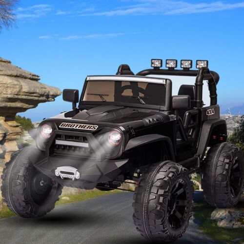 Premium 24V Electric Ride-On Jeep for Kids with USB, Bluetooth, and Remote Control