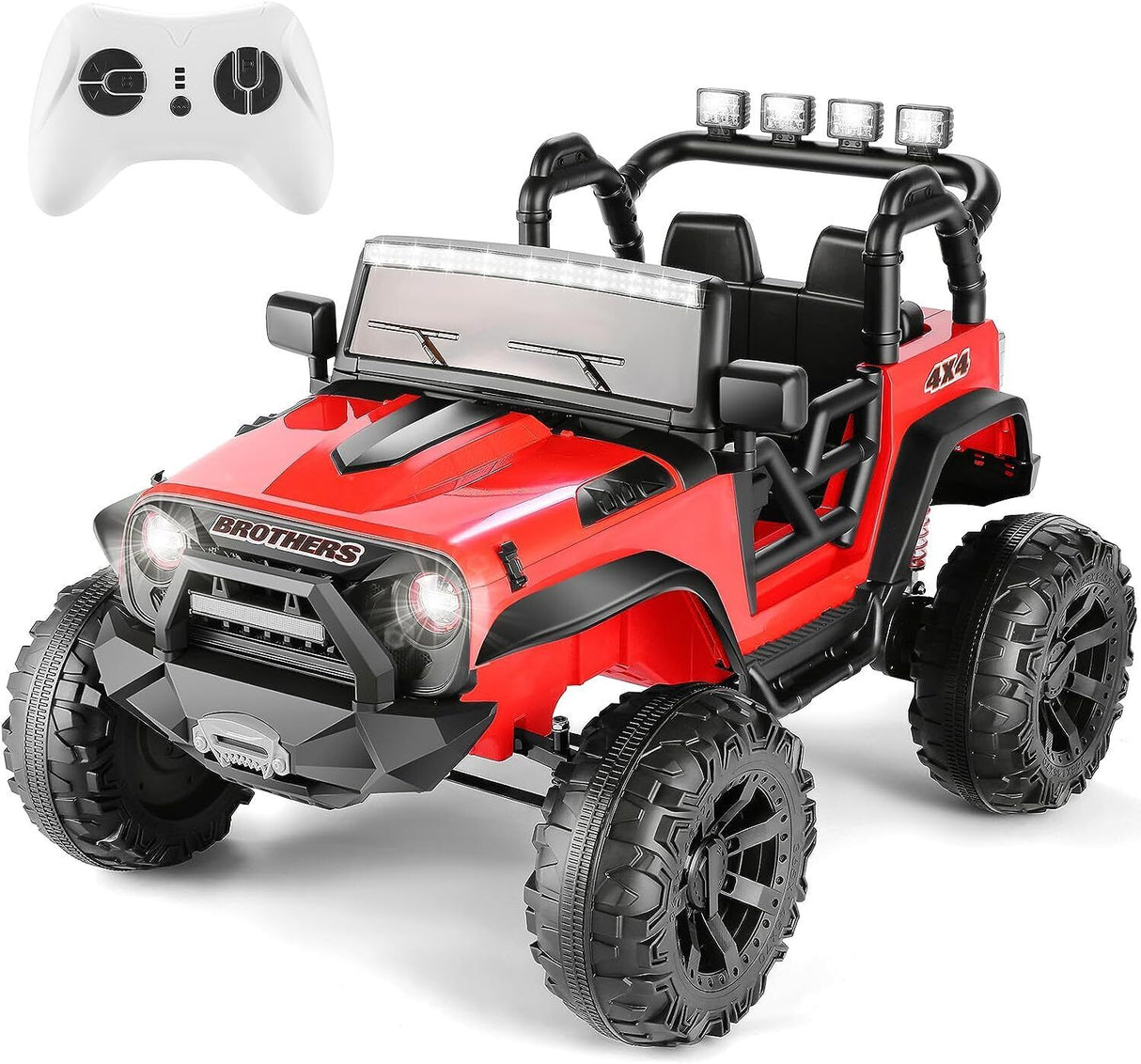 24V 2x200W Electric Ride-On Car for Kids with Remote Control - 2 Seater