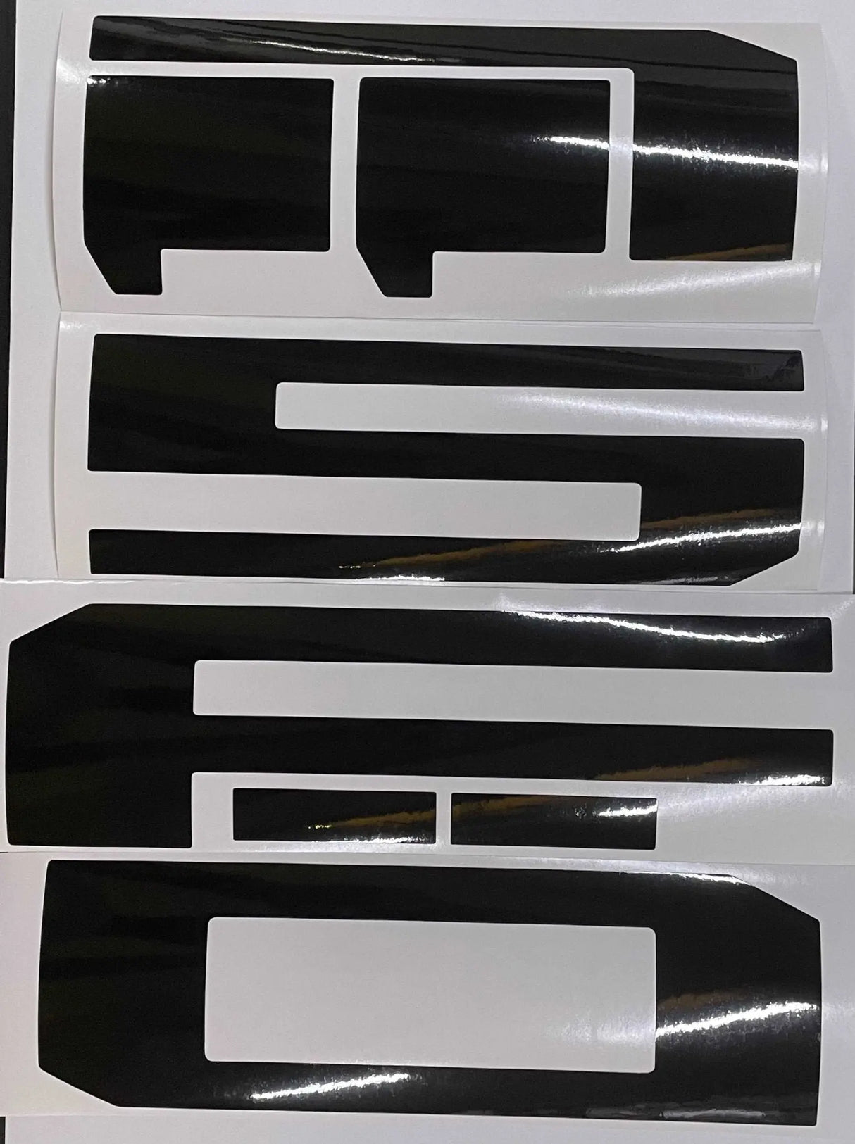Premium Cast Vinyl Decal Inserts for 2021-2026 F-150 Tailgate TVD Vinyl Decals