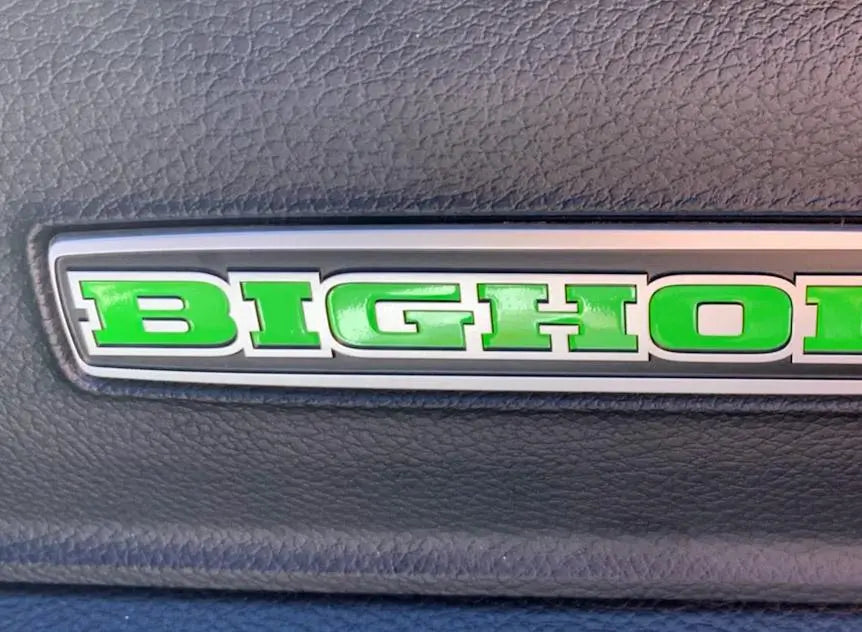 Premium Cast Vinyl Decal Letter Inserts for 2019-2026 RAM 1500 BIGHORN Dashboard TVD Vinyl Decals