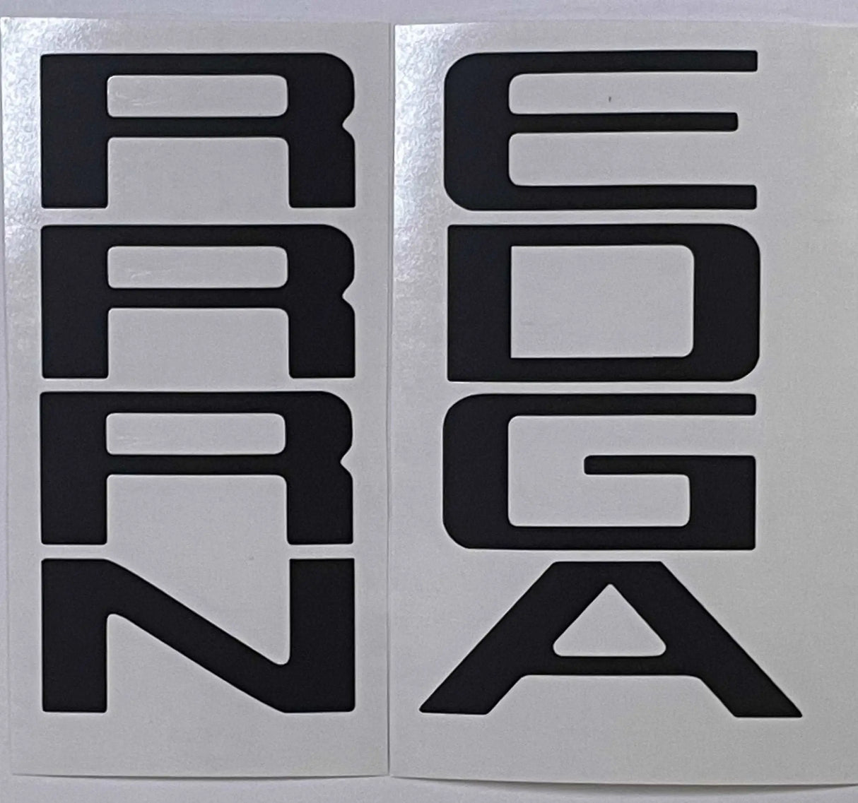 Premium Cast Vinyl Decal Letter Inserts for 2019-2023 Ranger Grille TVD Vinyl Decals