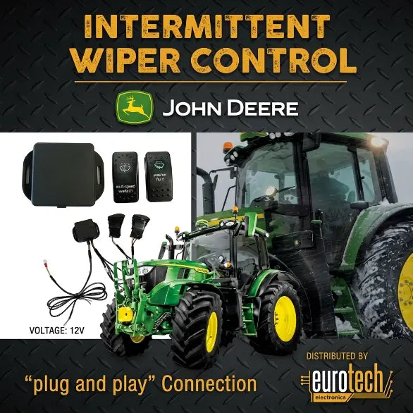 John Deere Rear Wiper Intermittent Control — 6000 Series (2017–2023)
